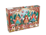 Fables In Felt 1000 Piece Jigsaw Puzzle | Delfy Puzzles - Jigsaw Puzzles - The Puzzle Center