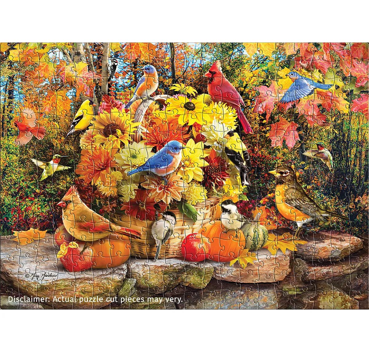 Fall Birds 300 Piece Jigsaw Puzzle | Eurographics - Jigsaw Puzzles - The Puzzle Center
