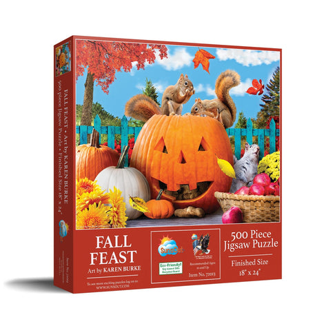 Fall Feast 500 Piece Jigsaw Puzzle | SunsOut - Jigsaw Puzzles - The Puzzle Center
