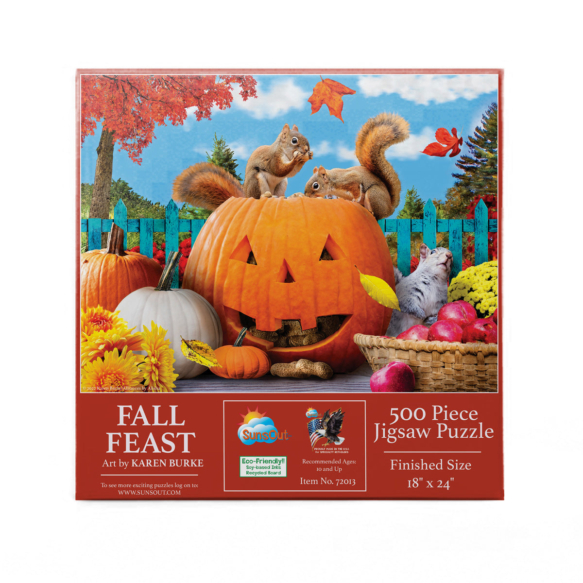 Fall Feast 500 Piece Jigsaw Puzzle | SunsOut
