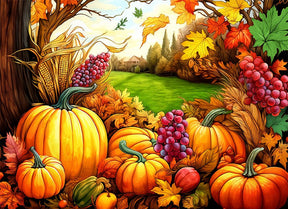 Fall Harvest 500 Piece Jigsaw Puzzle | Springbok Puzzles - Springbok Puzzles - Jigsaw Puzzles - The Puzzle Center