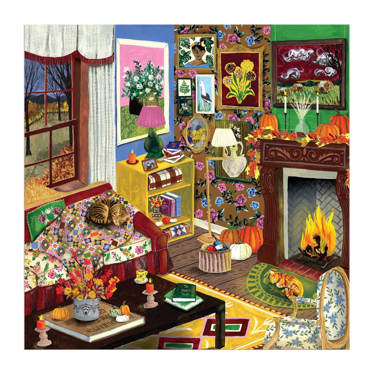 Fall is in the Air 500 Piece Puzzle | Galison