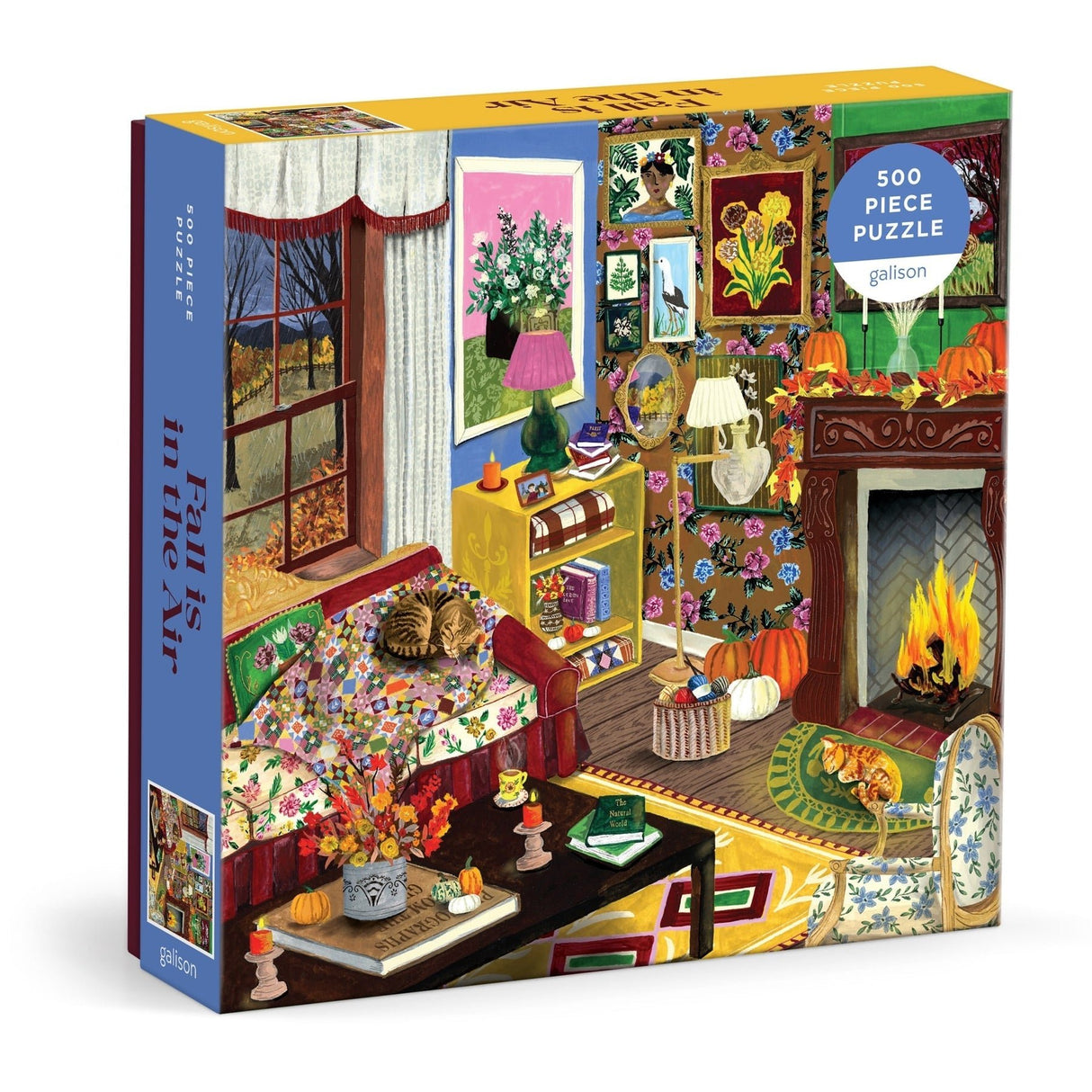 Fall is in the Air 500 Piece Puzzle | Galison - Jigsaw Puzzles - The Puzzle Center