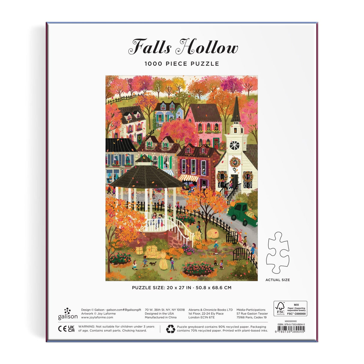Falls Hollow by Joy Laforme 1000 Piece Jigsaw Puzzle | Galison