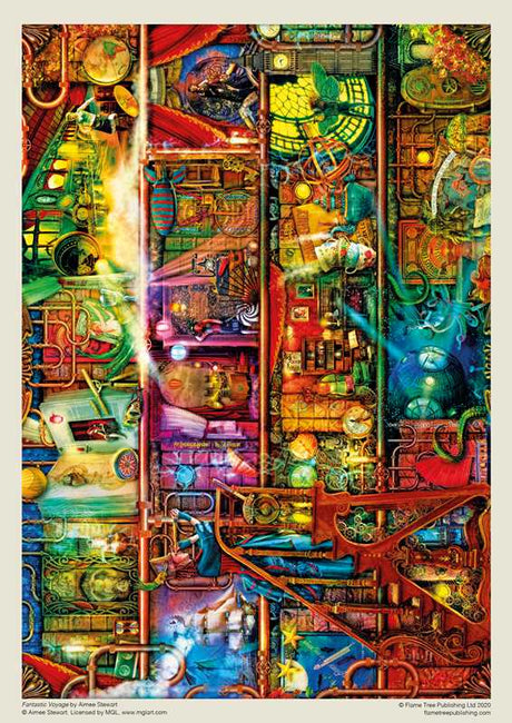 Fantastic Voyage 1000 Piece Jigsaw Puzzle by Aimee Stewart - Flame Tree - Jigsaw Puzzles - The Puzzle Center - 