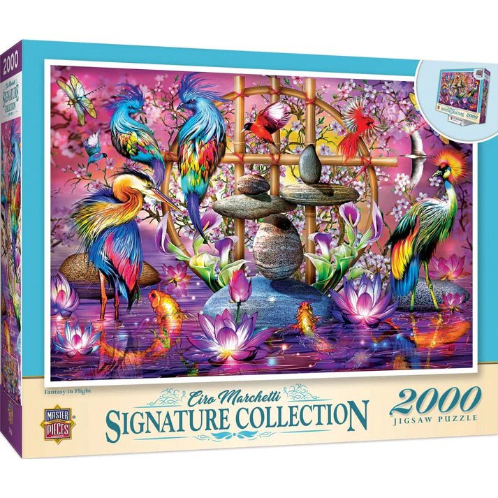 Fantasy in Flight 2000 Piece Jigsaw Puzzle | Masterpieces - Jigsaw Puzzles - The Puzzle Center