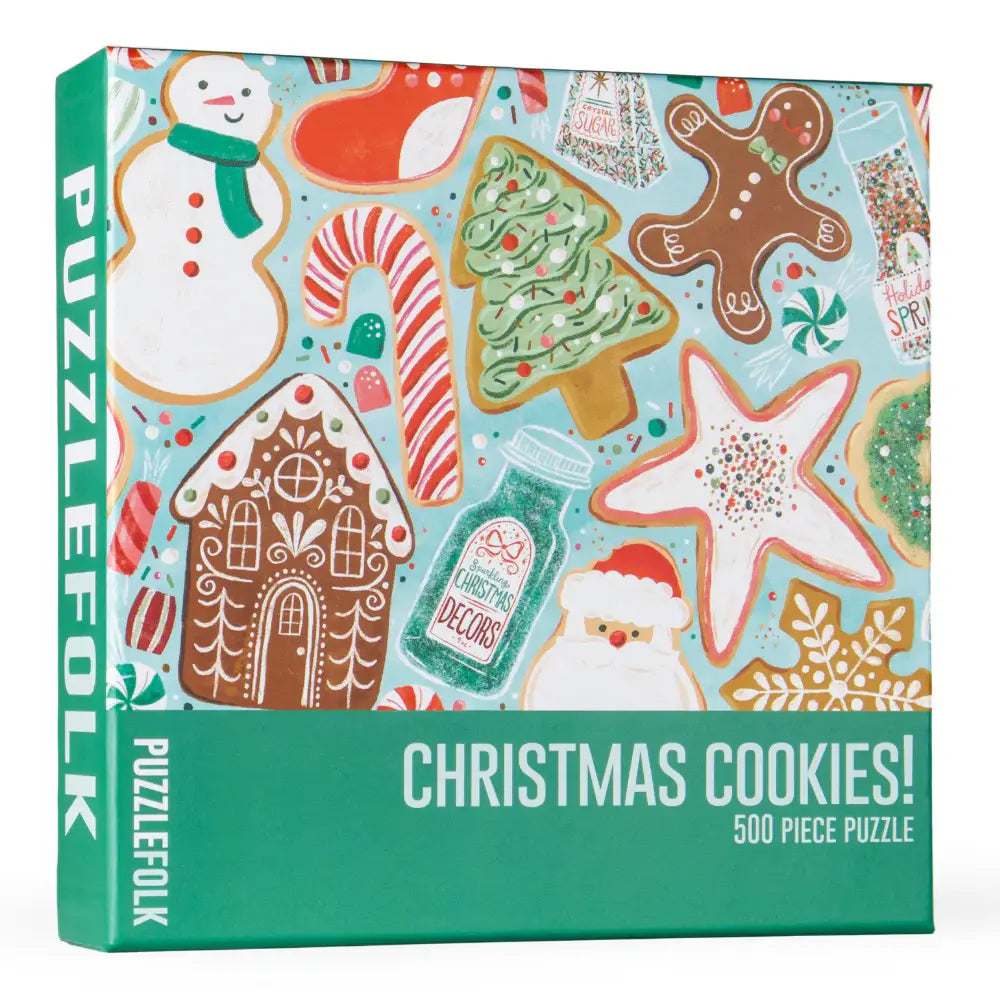 Christmas Cookies 500 Piece Jigsaw Puzzle | Puzzlefolk