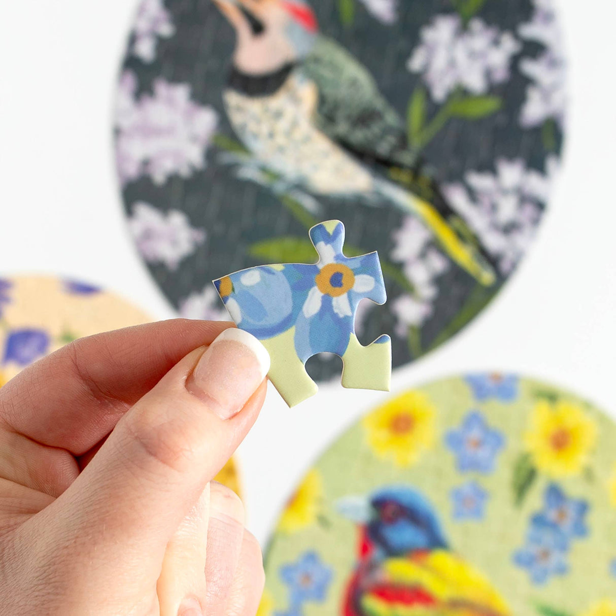 Feathered Friends 100 Piece Birds Jigsaw Puzzles | 1Canoe2 - Jigsaw Puzzles - The Puzzle Center