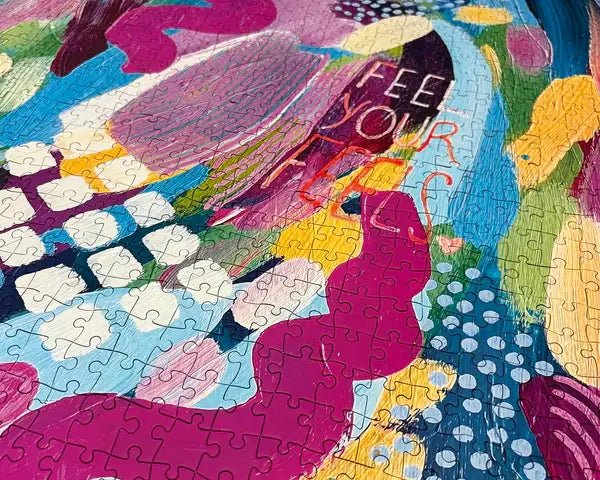 Feel Your Feels 750 Piece Jigsaw Puzzle | Puzzles of Color - Jigsaw Puzzles - The Puzzle Center