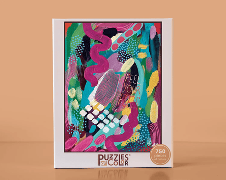 Feel Your Feels 750 Piece Jigsaw Puzzle | Puzzles of Color - Jigsaw Puzzles - The Puzzle Center