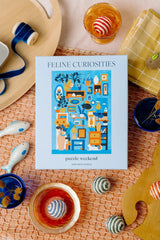 Feline Curiosities 1000 Piece Jigsaw Puzzle | Puzzle Weekend - Jigsaw Puzzles - The Puzzle Center
