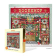 Festive Bookshop 1000 Piece Jigsaw Puzzle | WerkShoppe - Jigsaw Puzzle - The Puzzle Center