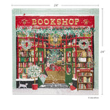 Festive Bookshop 1000 Piece Jigsaw Puzzle | WerkShoppe - Jigsaw Puzzle - The Puzzle Center