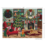 Festive Family Room 1000 Piece Jigsaw Puzzle | WerkShoppe - Jigsaw Puzzle - The Puzzle Center