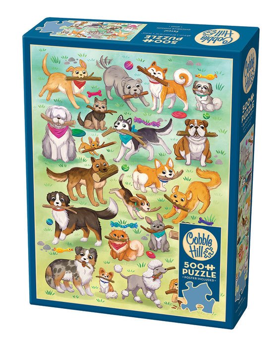 Fetch! 500 Piece Jigsaw Puzzle | Cobble Hill - Jigsaw Puzzles - The Puzzle Center