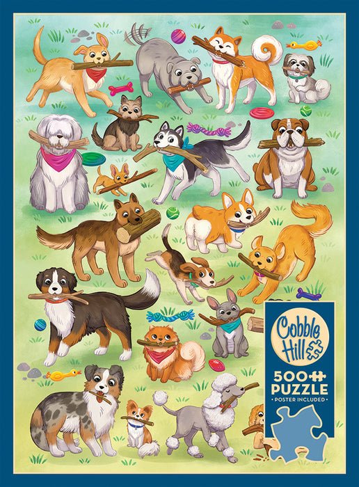 Fetch! 500 Piece Jigsaw Puzzle | Cobble Hill - Jigsaw Puzzles - The Puzzle Center