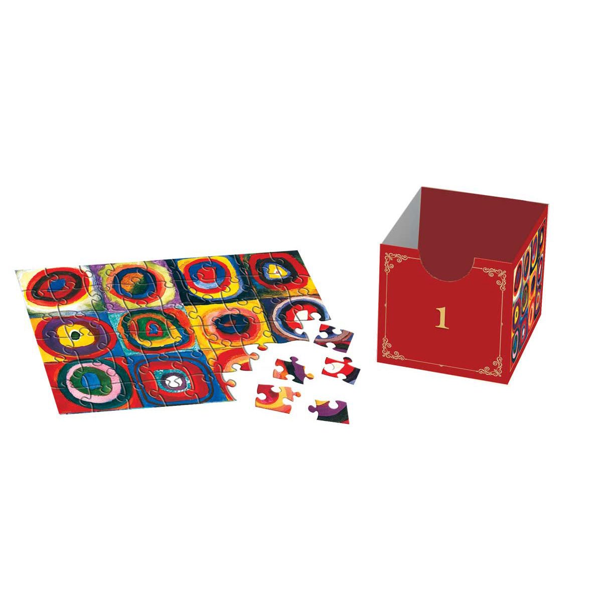 Fine Art Christmas 24 x 50 Piece Advent Calendar Jigsaw Puzzles | Eurographics - Jigsaw Puzzles - The Puzzle Center