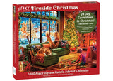 Fireside Christmas Advent Calendar 1000 Pieces | Vermont Christmas Co
