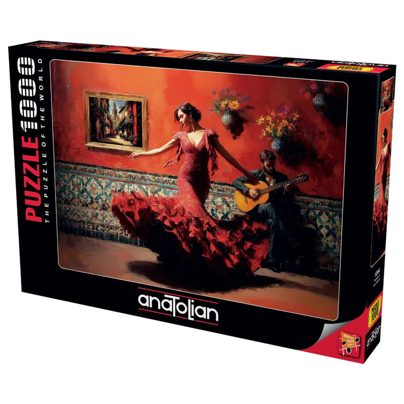 Flamenco 1000 Piece Jigsaw Puzzle | Anatolian