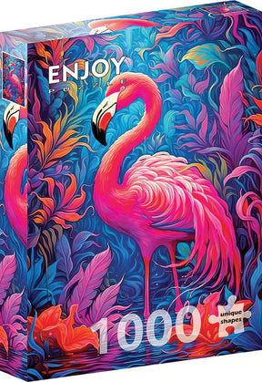Flamingo Miracle 1000 Piece Puzzle by Enjoy Puzzles - Enjoy Puzzles - Jigsaw Puzzles - The Puzzle Center