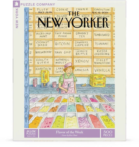 Flavor of the Week 500 Piece Jigsaw Puzzle | New York Puzzle Company - Jigsaw Puzzles - The Puzzle Center
