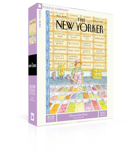 Flavor of the Week 500 Piece Jigsaw Puzzle | New York Puzzle Company - Jigsaw Puzzles - The Puzzle Center