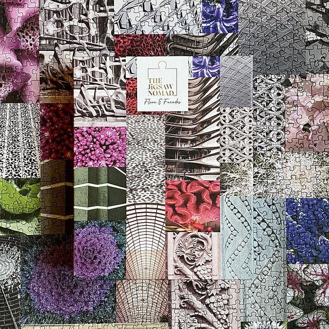 Flora & Facades 1000 Piece Jigsaw Puzzle | Jigsaw Nomad - Jigsaw Puzzles - The Puzzle Center