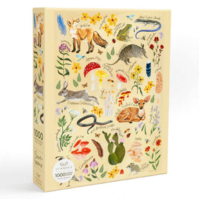 Flora & Fauna 1000 Piece Jigsaw Puzzle | 1Canoe2 - Jigsaw Puzzles - The Puzzle Center