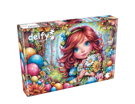 Floral Harmony 1000 Piece Jigsaw Puzzle | Delfy Puzzles - Jigsaw Puzzles - The Puzzle Center