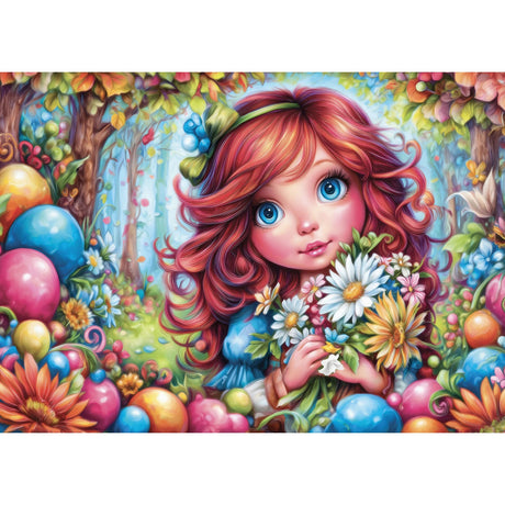 Floral Harmony 1000 Piece Jigsaw Puzzle | Delfy Puzzles - Jigsaw Puzzles - The Puzzle Center