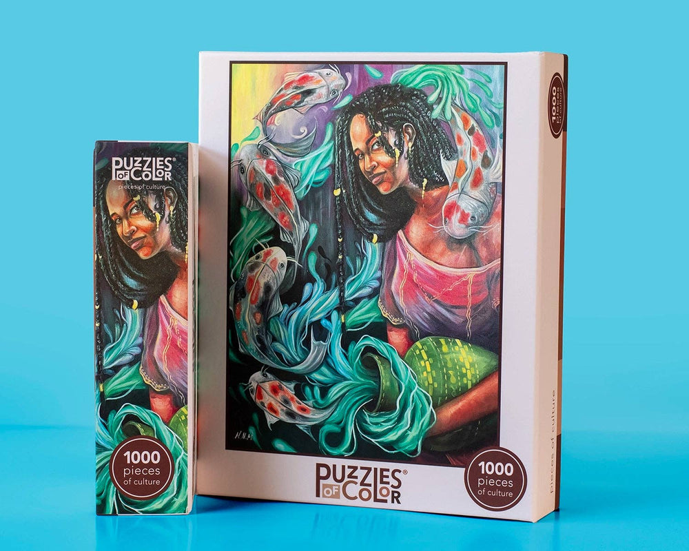 Flow 1000 Piece Jigsaw Puzzle by Puzzles of Color | Morgan N. Marshall - Puzzles of Color - Jigsaw Puzzles - The Puzzle Center