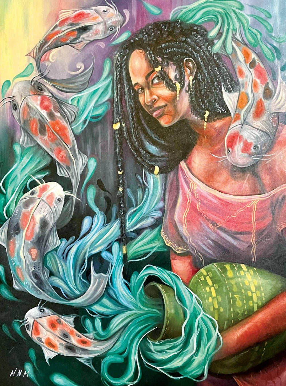 Flow 1000 Piece Jigsaw Puzzle by Puzzles of Color | Morgan N. Marshall - Puzzles of Color - Jigsaw Puzzles - The Puzzle Center