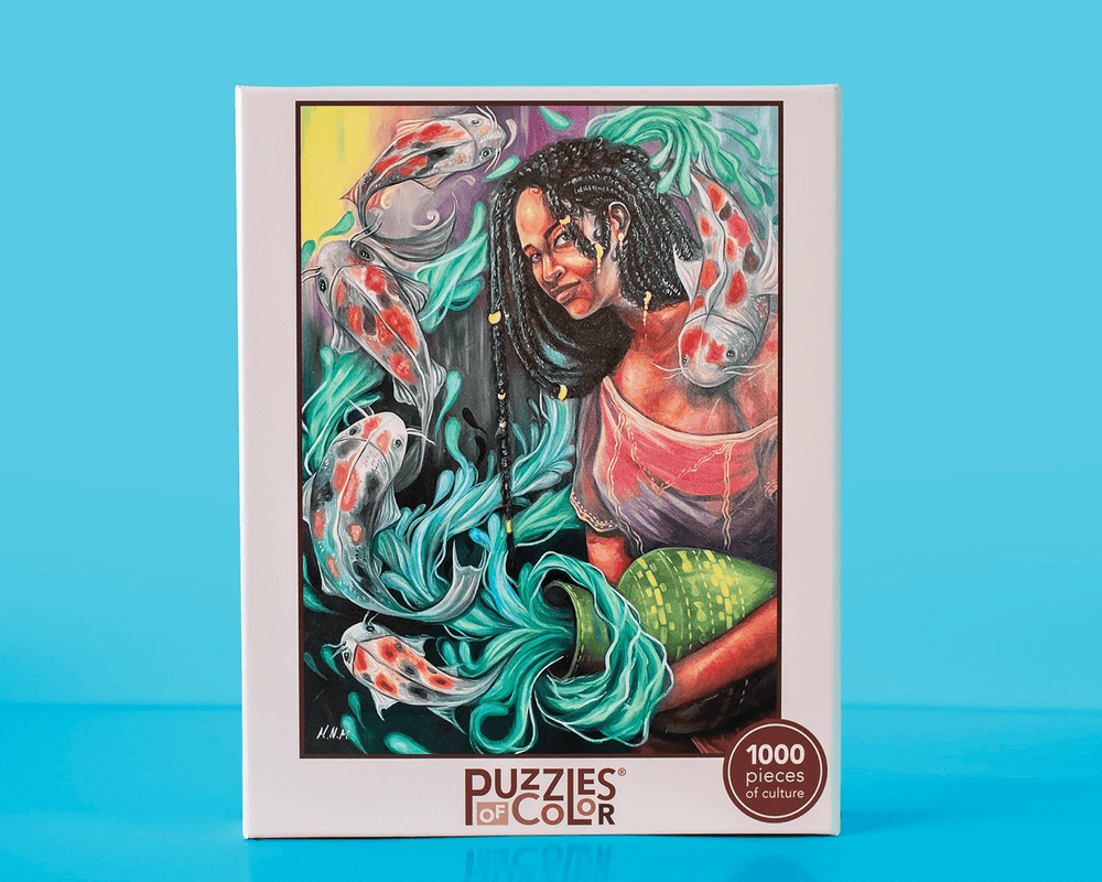Flow 1000 Piece Jigsaw Puzzle by Puzzles of Color | Morgan N. Marshall - Puzzles of Color - Jigsaw Puzzles - The Puzzle Center