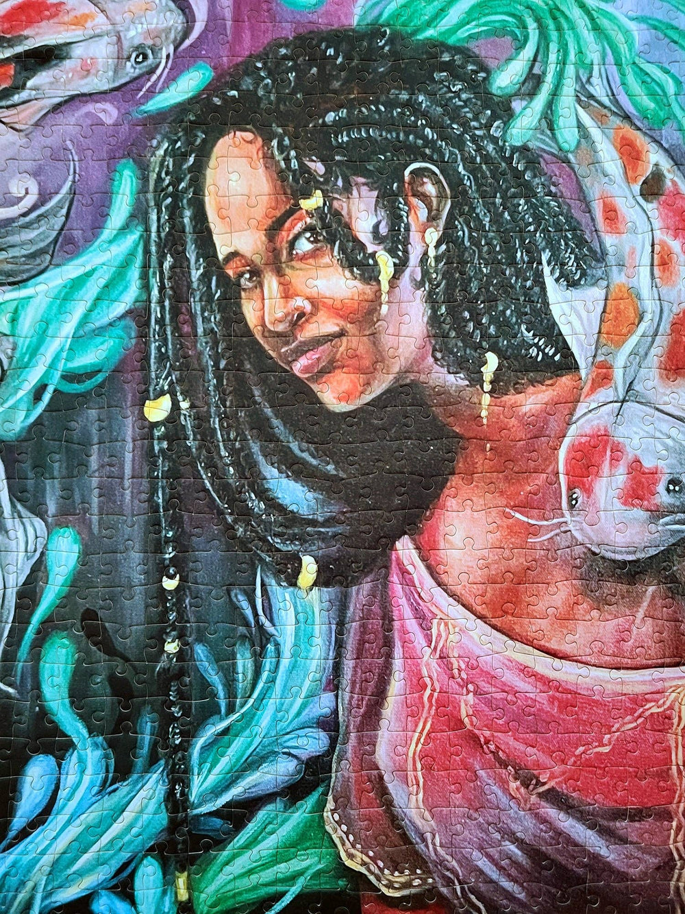 Flow 1000 Piece Jigsaw Puzzle by Puzzles of Color | Morgan N. Marshall - Puzzles of Color - Jigsaw Puzzles - The Puzzle Center