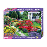 Flower Garden 500 Piece Jigsaw Puzzle by Springbok Puzzles - Springbok Puzzles - Jigsaw Puzzles - The Puzzle Center