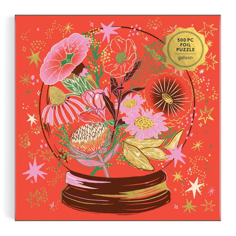 Flower Gazing 500 Piece Foil Jigsaw Puzzle | Galison - Jigsaw Puzzles - The Puzzle Center