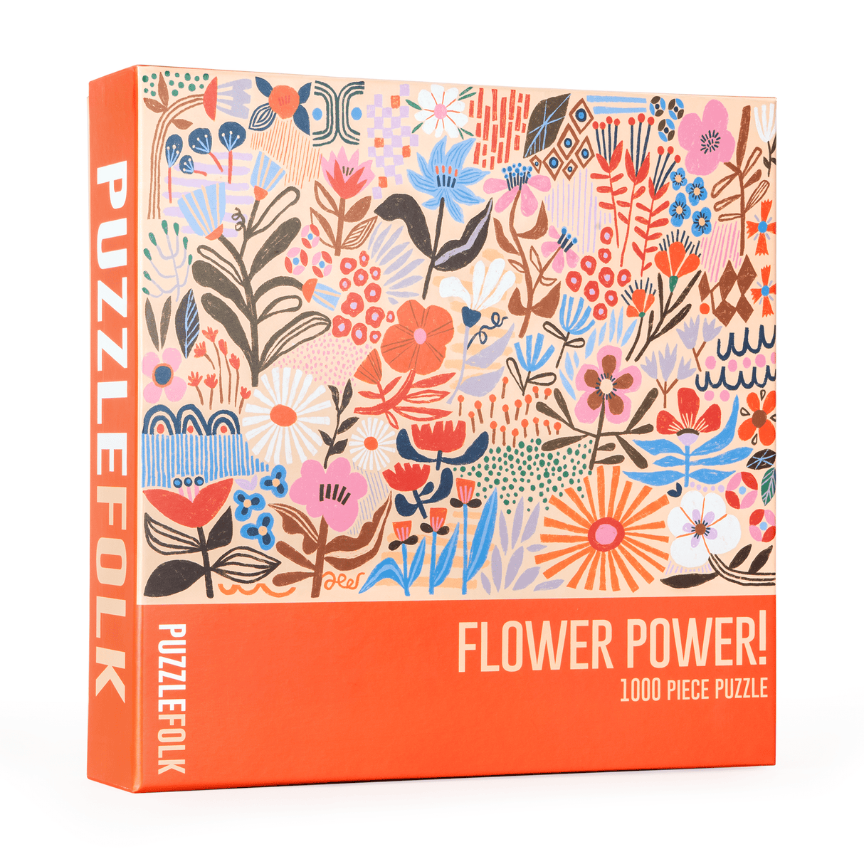Flower Power 1000 Piece Jigsaw Puzzle | Puzzlefolk - Jigsaw Puzzles - The Puzzle Center