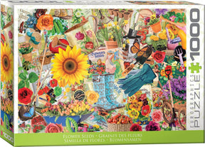 Flower Seeds by Lars Stewart 1000 Piece Jigsaw Puzzle by Eurographics - Eurographics - Jigsaw Puzzles - The Puzzle Center