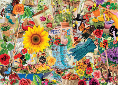 Flower Seeds by Lars Stewart 1000 Piece Jigsaw Puzzle by Eurographics - Eurographics - Jigsaw Puzzles - The Puzzle Center