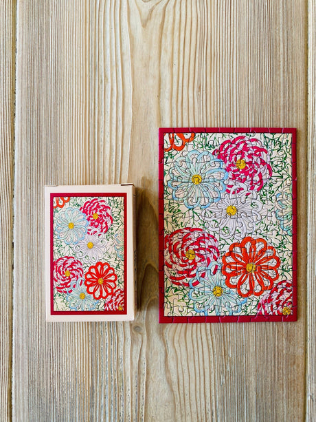 Flower Wheels 99 Piece Jigsaw Puzzle | Penny Puzzle - Jigsaw Puzzles - The Puzzle Center
