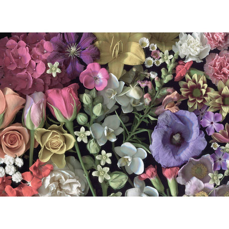 Flowers 1000 Piece Jigsaw Puzzle by Cloudberries - Floral Fun for Adults - Cloudberries Jigsaw Puzzles - Jigsaw Puzzles - The Puzzle Center - 