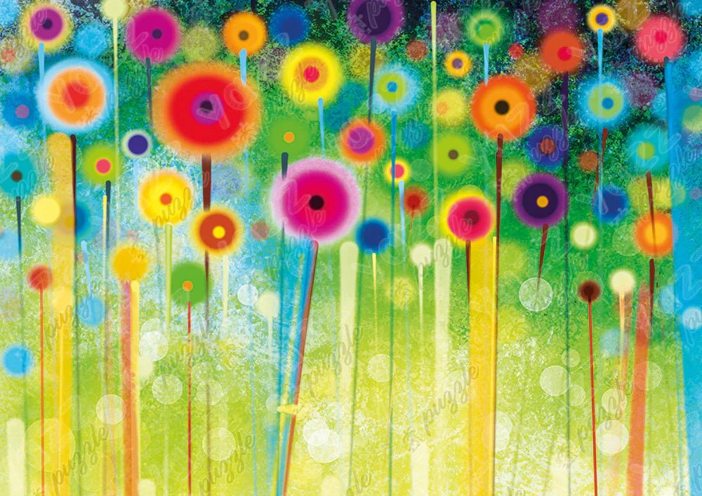 Flowers 1000 Piece Jigsaw Puzzle by Yazz Puzzles - Yazz - Jigsaw Puzzles - The Puzzle Center