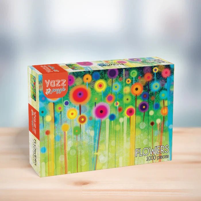 Flowers 1000 Piece Jigsaw Puzzle by Yazz Puzzles - Yazz - Jigsaw Puzzles - The Puzzle Center