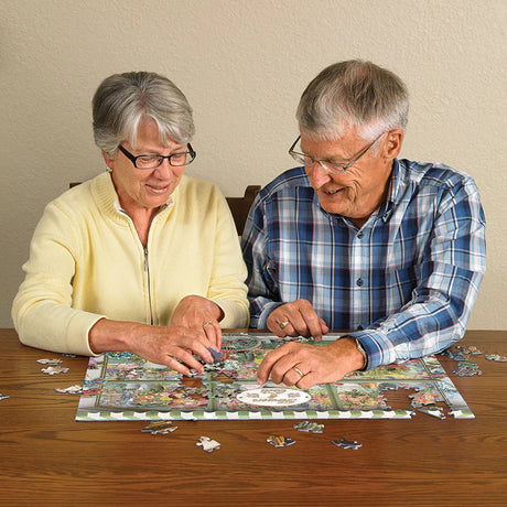 Flowers and Cacti Shop 275 Piece Puzzle by Cobble Hill Puzzles - Cobble Hill Puzzles - Jigsaw Puzzles - The Puzzle Center