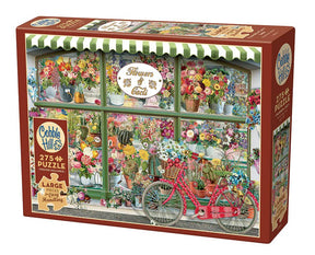 Flowers and Cacti Shop 275 Piece Puzzle by Cobble Hill Puzzles - Cobble Hill Puzzles - Jigsaw Puzzles - The Puzzle Center
