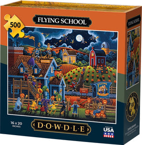 Flying School 500 Piece Jigsaw Puzzle | Dowdle Puzzles - Jigsaw Puzzles - The Puzzle Center