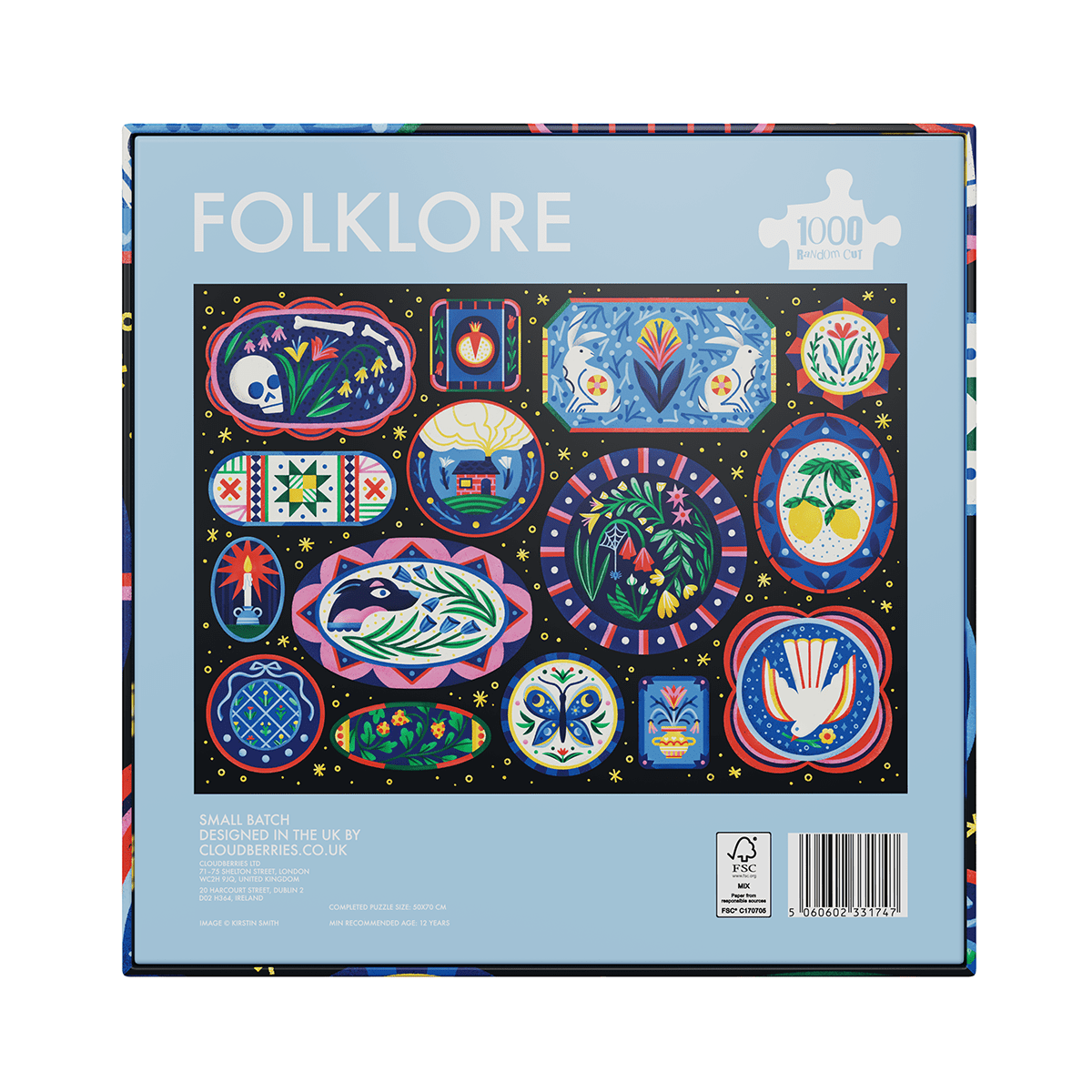 Folklore 1000 Piece Jigsaw Puzzle | Cloudberries - Jigsaw Puzzles - The Puzzle Center
