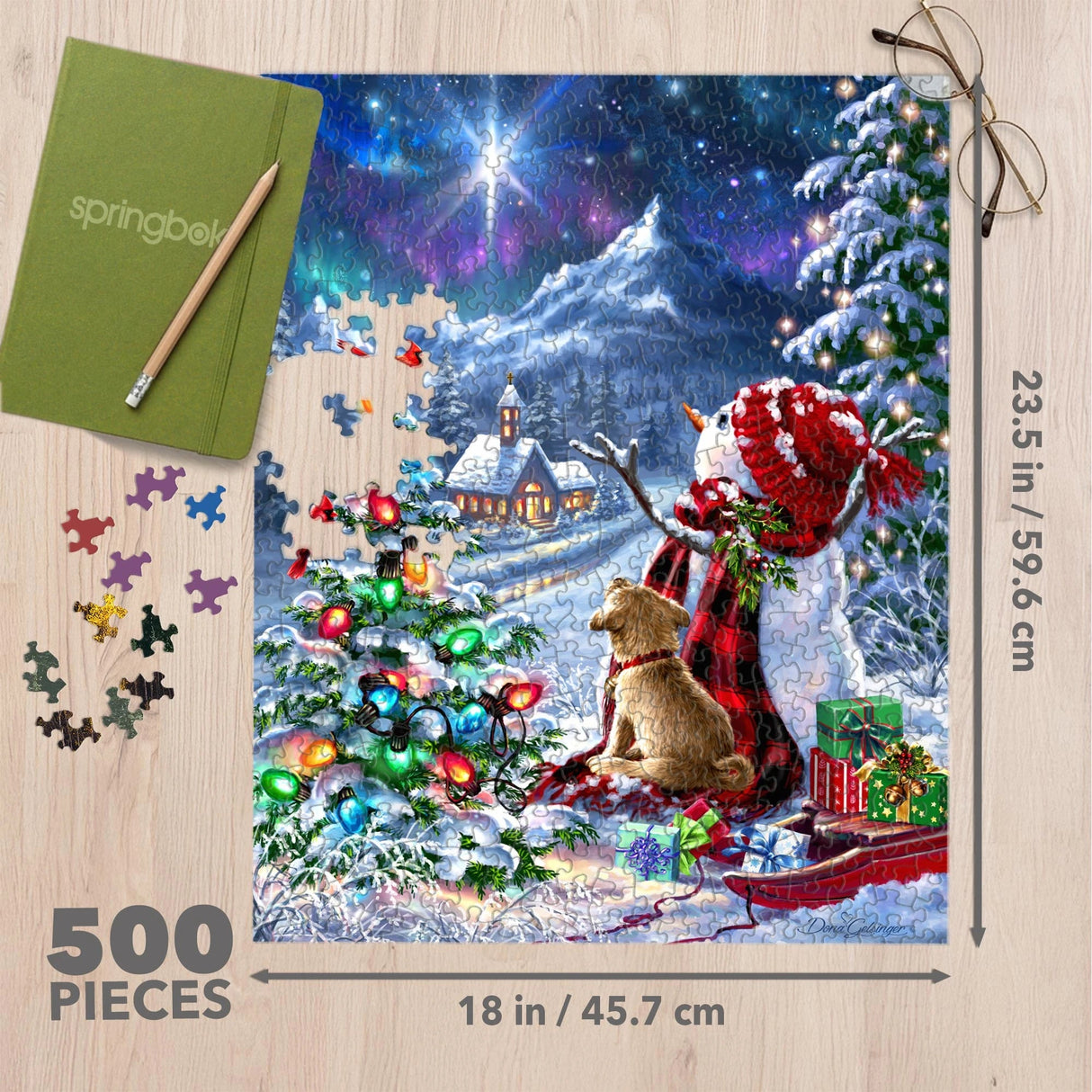 Follow The Star 500 Piece Jigsaw Puzzle | Springbok Puzzles - Jigsaw Puzzles - The Puzzle Center