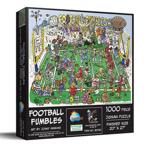 Football Fumbles 1000 Piece Jigsaw Puzzle by SunsOut Puzzles - SunsOut - Jigsaw Puzzles - The Puzzle Center