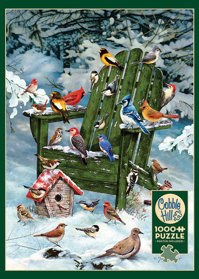 For the Birds 1000 Piece Puzzle by Cobble Hill Puzzles - Cobble Hill Puzzles - Jigsaw Puzzles - The Puzzle Center